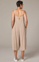 Load image into Gallery viewer, Cut Loose Crinkle Check Crop Jumpsuit