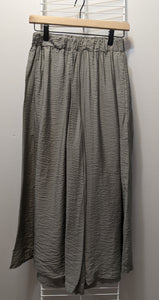 Cut Loose Rayon Parachute Culotte (XS, Cobblestone)- On Sale!