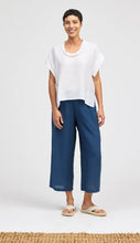 Load image into Gallery viewer, Cut Loose Rayon Parachute Short Sleeve Cowl Top