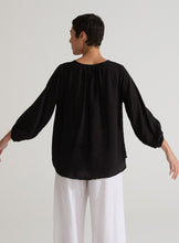 Load image into Gallery viewer, Cut Loose Rayon Parachute Balloon Sleeve Top
