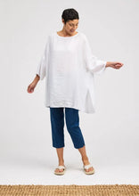 Load image into Gallery viewer, Cut Loose Rayon Parachute One Size Slit Tunic