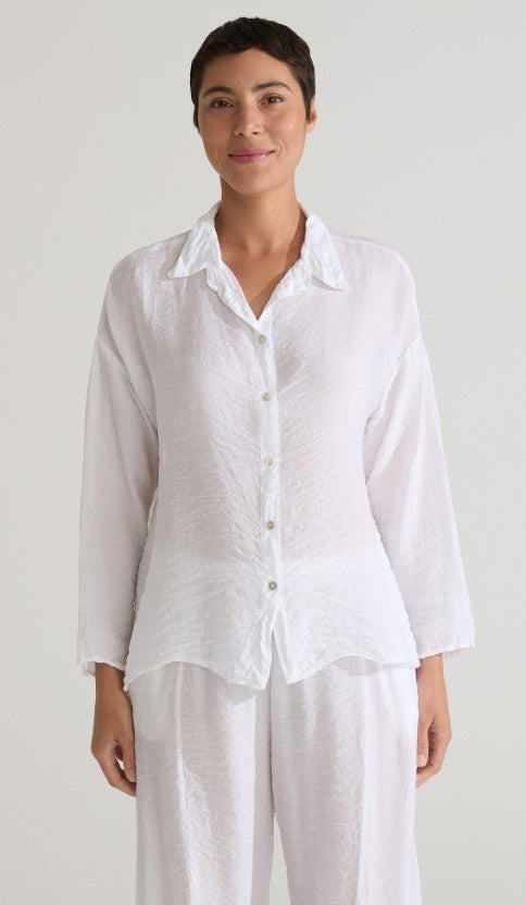 Cut Loose Rayon Parachute Swing Shirt