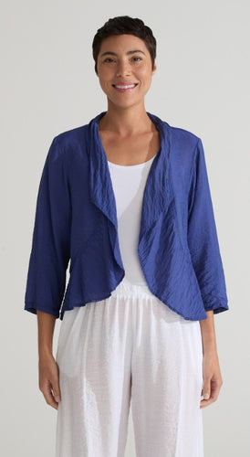Cut Loose Rayon Parachute Ruffle Jacket