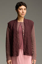Load image into Gallery viewer, Cut Loose Texture Sweater Knit Crop Cardigan