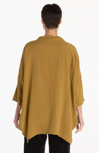 Cut Loose Fall Parachute One Size 3/4 Sleeve Cowl Top and Tapered Crop Pant Set- (XL)- On Sale!
