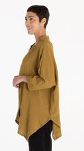 Load image into Gallery viewer, Cut Loose Fall Parachute One Size 3/4 Sleeve Cowl Top and Tapered Crop Pant Set- (XL)- On Sale!