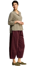 Load image into Gallery viewer, Cut Loose Fall Parachute Hi Low Crop Shirt