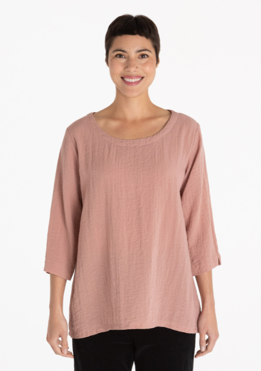 Cut Loose Fall Parachute 3/4 Sleeve Vent Top