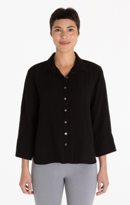 Cut Loose Fall Parachute Crop Easy Shirt