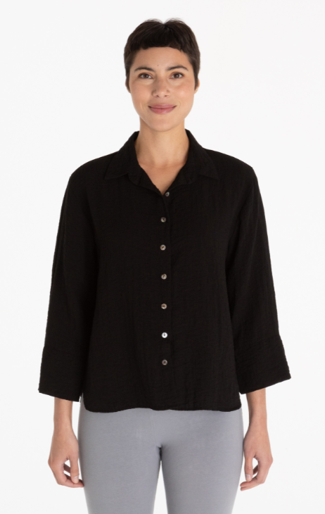 Cut Loose Fall Parachute Crop Easy Shirt