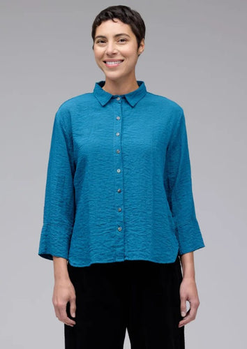 Cut Loose Fall Parachute Crop Easy Shirt
