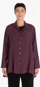 Cut Loose Fall Parachute Tunic Shirt Jacket