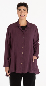 Cut Loose Fall Parachute Tunic Shirt Jacket