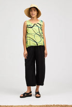 Load image into Gallery viewer, Cut Loose Black/Blue Swirl Layering Tank