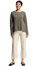 Load image into Gallery viewer, Cut Loose Crimped Fabric Wide Facing Pullover