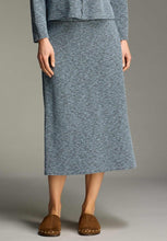 Load image into Gallery viewer, Cut Loose Crimped Fabric Midi Aline Skirt
