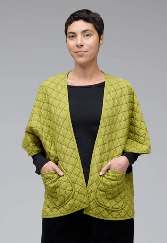 Cut Loose Quilted Parachute One Size Shawl Cardi