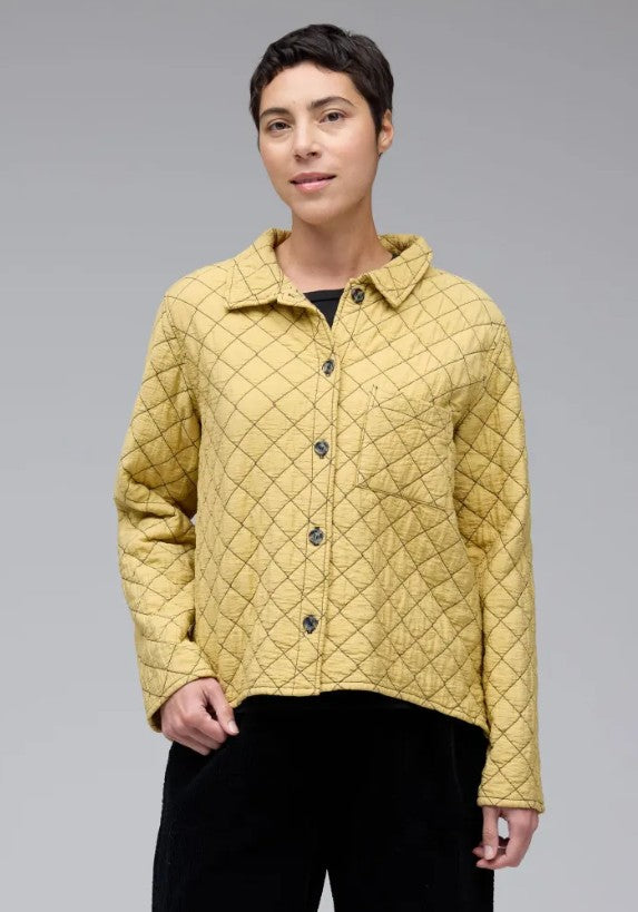 Cut Loose Quilted Parachute Crop Jacket
