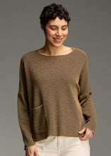 Load image into Gallery viewer, Cut Loose Marled Sweater Knit One Size Pocket Pullover