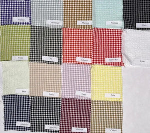 Cut Loose Crinkle Check Shell with Wide Facing