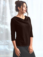 Load image into Gallery viewer, Blue Canoe Graceful Neck Top