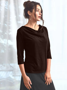 Blue Canoe Graceful Neck Top
