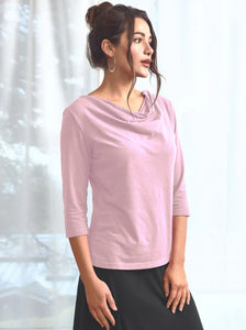 Blue Canoe Graceful Neck Top