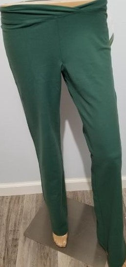 One Step Ahead Suede Supplex Oasis Pant (S, Forest Green)- On Sale!