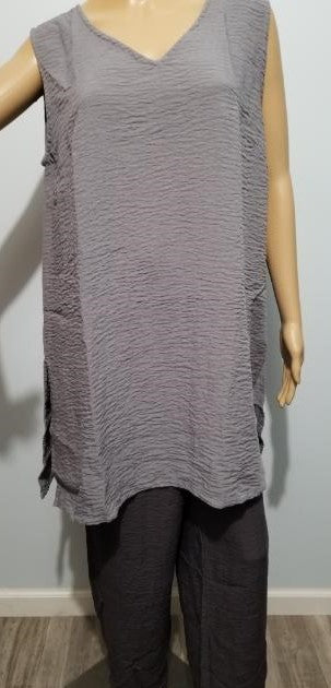 Cut Loose Fall Parachute Side Slit Tank and Easy Long Pant Set (XL)- On Sale!