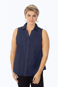 Foxcroft Taylor Stretch Sleeveless Shirt