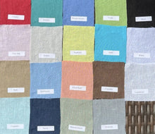 Load image into Gallery viewer, Cut Loose Hanky Linen 3/4 Sleeve Split Back Top