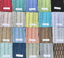 Load image into Gallery viewer, Cut Loose Pinstripe Linen 3/4 Sleeve Pocket Shell