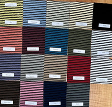 Load image into Gallery viewer, Cut Loose Black Stripe Doublecloth Cropped Pant with Darts