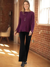Load image into Gallery viewer, Blue Canoe Ponte Bell Bottom Pant (S, Black) - On Sale!
